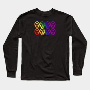 Ghost Face - Rainbow Long Sleeve T-Shirt